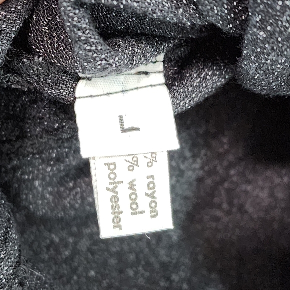 Suzen Women's Vintage Wool Blend Long Sleeves Button Front Maxi Dress - L - Picture 8 of 10